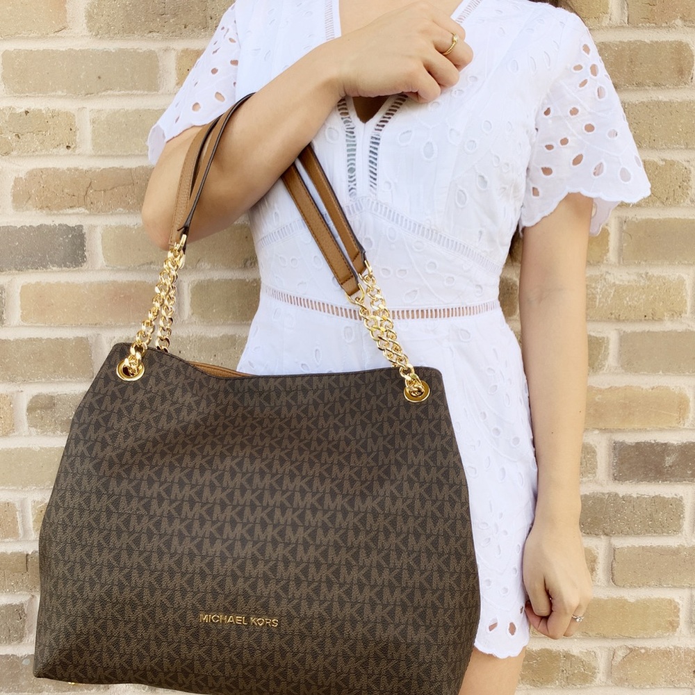 Michael Kors tote Brown Mk new - Picture 2 of 5